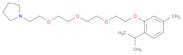 1-{2-[2-(2-{2-[5-methyl-2-(propan-2-yl)phenoxy]ethoxy}ethoxy)ethoxy]ethyl}pyrrolidine
