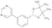 Pyrimidine, 5-[3-(4,4,5,5-tetramethyl-1,3,2-dioxaborolan-2-yl)phenyl]-