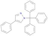 1H-Pyrazole, 4-phenyl-1-(triphenylmethyl)-