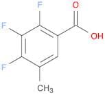Benzoic acid, 2,3,4-trifluoro-5-methyl-