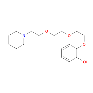 Phenol, 2-[2-[2-[2-(1-piperidinyl)ethoxy]ethoxy]ethoxy]-