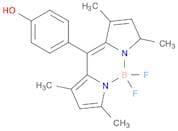 4,4-Difluoro-8(4'-hydroxyphenyl)-1,3,5,7-tetramethyl-4-bora-3a,4a-diaza-s-indacene