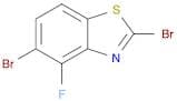 2,5-Dibromo-4-fluoro-1,3-benzothiazole