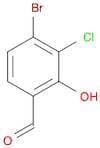 4-BROMO-3-CHLORO-2-HYDROXY-BENZALDEHYDE