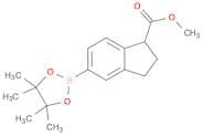 Methyl 5-(4,4,5,5-tetramethyl-1,3,2-dioxaborolan-2-yl)-2,3-dihydro-1H-indene-1-carboxylate