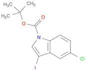 tert-Butyl 5-chloro-3-iodo-1H-indole-1-carboxylate
