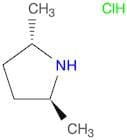 Pyrrolidine, 2,5-dimethyl-, hydrochloride, (2R,5R)-rel-