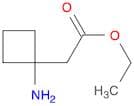Ethyl2-(1-aminocyclobutyl)acetate