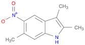 2,3,6-Trimethyl-5-nitro-1H-indole