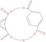 3,6,13,16,19-Pentaoxatricyclo[19.2.2.28,11]heptacosa-8,10,21,23,24,26 -hexaene-2,7,12,20-tetrone