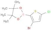 3-Bromo-5-chlorothiothiophene-2-boronic acid pinacol ester