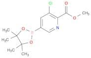 MEthyl 3-chloro-5-(4,4,5,5-tetramethyl-1,3,2-dioxaborolan-2-yl)picolinate