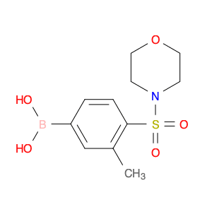 [3-methyl-4-(morpholine-4-sulfonyl)phenyl]boronic acid