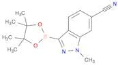 1-Methyl-3-(4,4,5,5-tetramethyl-1,3,2-dioxaborolan-2-yl)-indazole-6-carbonitrile