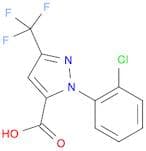 2-(2-Chlorophenyl)-5-trifluoromethyl-2H-pyrazole-3-carboxylic acid