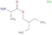 (S)-2-ethylbutyl 2-aminopropanoate hydrochloride