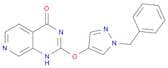 2-((1-Benzyl-1H-pyrazol-4-yl)oxy)pyrido[3,4-d]pyrimidin-4(3H)-one