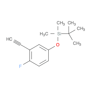 (3-Ethynyl-4-fluorophenoxy)(tert-butyl)dimethylsilane