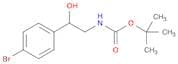 tert-Butyl (2-(4-bromophenyl)-2-hydroxyethyl)carbamate