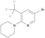 5-Bromo-2-(piperidin-1-yl)-3-(trifluoromethyl)pyridine