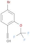 4-Bromo-1-ethynyl-2-(trifluoromethoxy)benzene