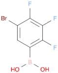 5-Bromo-2,3,4-trifluorobenzeneboronic acid