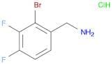 (2-Bromo-3,4-difluorophenyl)methanamine hydrochloride