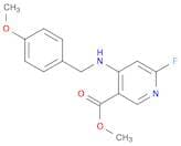 Methyl 4-(4-methoxybenzylamino)-6-fluoropyridine-3-carboxylate
