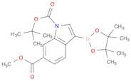 1-BOC-6-(Methoxycarbonyl)indole-3-boronic acid pinacol ester