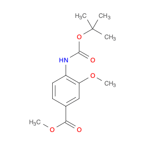Methyl 4-{[(tert-butoxy)carbonyl]amino}-3-methoxybenzoate