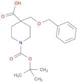 1-Boc-4-[(benzyloxy)methyl]-4-piperidinecarboxylic acid