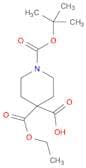 1-Boc-4,4-piperidinedicarboxylic Acid Ethyl Ester