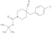 1-Boc-4-cyano-4-(4-chlorobenzyl)-piperidine