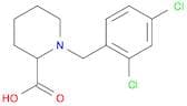 1-[(2,4-Dichlorophenyl)methyl]-2-piperidinecarboxylic acid