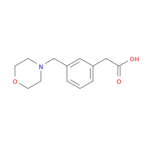 3-(4-Morpholinylmethyl)benzeneacetic acid