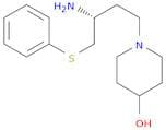 (R)-1-(3-Amino-4-(phenylthio)butyl)piperidin-4-ol