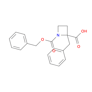 1-Cbz-2-benzyl-2-azetidinecarboxylic acid