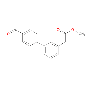 4'-Formyl-biphenyl-3-acetic acid methyl ester