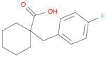 1-(4-Fluorobenzyl)cyclohexanecarboxylic acid