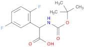 a-(Boc-amino)-2,5-difluorobenzeneacetic acid