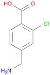 4-(Aminomethyl)-2-chlorobenzoic acid