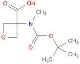 3-[Boc-(methyl)amino]-3-oxetanecarboxylic acid
