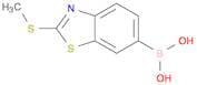 [2-(Methylsulfanyl)-1,3-benzothiazol-6-yl]boronic acid