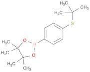 2-[4-(tert-butylsulfanyl)phenyl]-4,4,5,5-tetramethyl-1,3,2-dioxaborolane