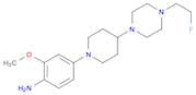 4-(4-(4-(2-fluoroethyl)piperazin-1-yl)piperidin-1-yl)-2-methoxyaniline