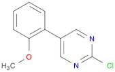 2-Chloro-5-(2-methoxyphenyl)pyrimidine