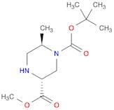 (3R,6R)-1-tert-Butyl3-methyl6-methylpiperazine-1,3-dicarboxylate