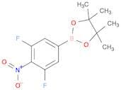 2-(3,5-Difluoro-4-nitrophenyl)-4,4,5,5-tetramethyl-1,3,2-dioxaborolane