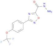 3-(4-(trifluoromethoxy)phenyl)-1,2,4-oxadiazole-5-carbohydrazide