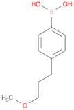 [4-(3-Methoxypropyl)phenyl]boronic acid